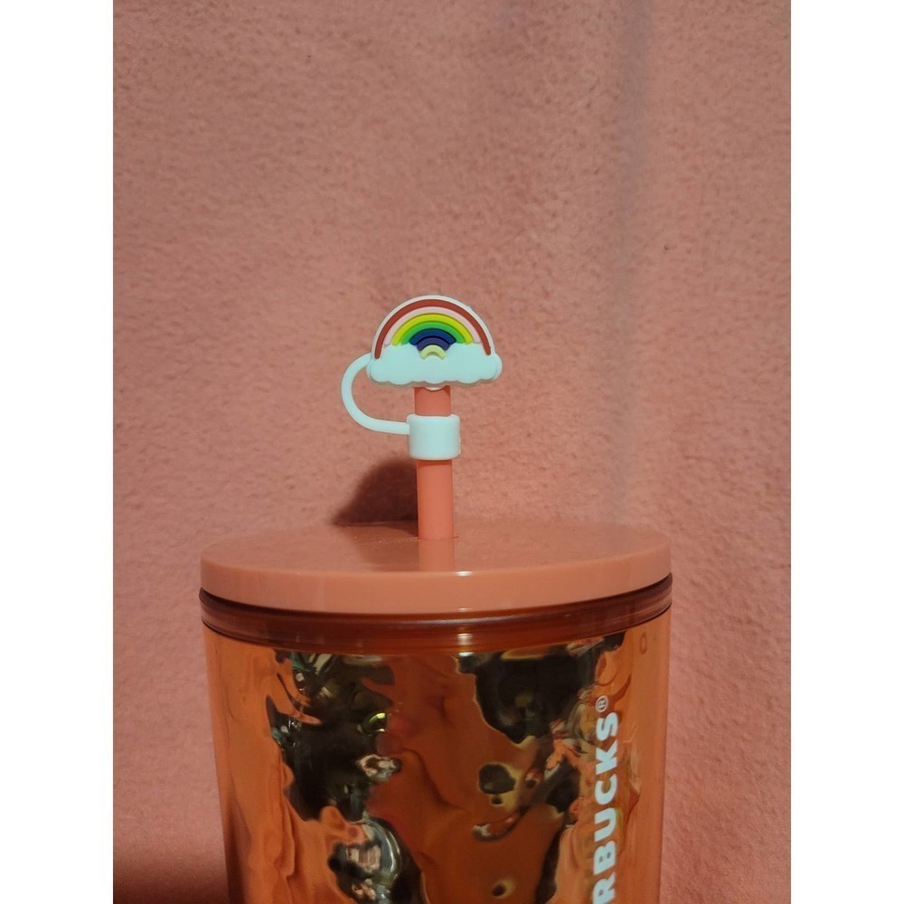 Rainbow straw topper